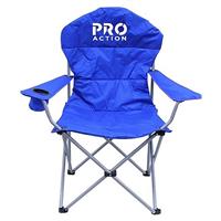 Pro Action High Back Padded Camping Chair - Blue
