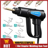 Plastic Welding Machine 70W Hot Stapler Gun Car Bumper Crack Repair Welder Kit