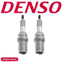 Denso 2x Spark Plugs Ignition For Autobianchi Caterham Honda Porsche W24ESRU