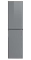 Bathroom Cabinet Cupboard Tallboy Tall Grey Soft Close 1400mm Furniture