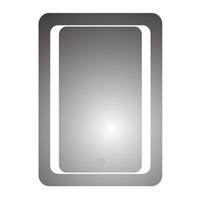 Bathroom Mirror Wall Hung Mount LED Light Battery Illuminated 500 x 700mm