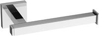 Toilet Roll Holder Wall Mounted Modern Chrome Square Toilet Tissue Accessory
