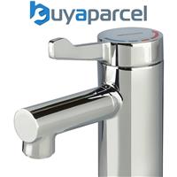 Bristan Gummers Solo 2 TMV3 Thermostatic Basin Sink Lever Mixer Tap Copper Tails