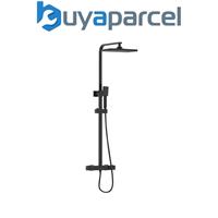 Bristan CRZ SHXDIVCTFF BLK Craze Adjustable Rigid Riser Diverter Bar Shower Blac