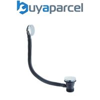 Bristan Round Clicker Bath Waste with Overflow Chrome