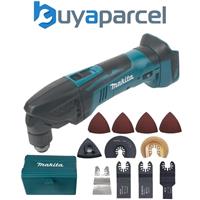 Makita DTM50Z 18v LXT Cordless Multi Tool Bare + 27pc Set Plunge Blades + Box