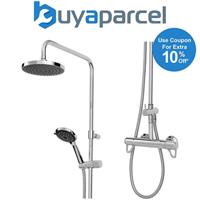 Triton Elina Diverter Thermostatic Lever Bar Mixer Shower TMV3 Overhead Drencher