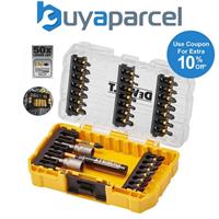 Dewalt 33 PC FLEXTORQ Screwdriver Impact Rated Screwdriver Bit Set + Tough Case