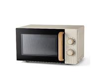 George Home GMM201WC-21 700w Microwave Oven Manual Control Scandi 17L Cream