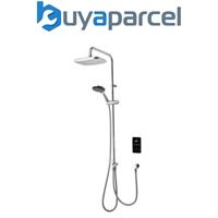 Triton ENVi 9.0KW Thermostatic Matt Silver Electric DuElec Diverter Shower