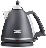 De'Longhi KBX3016.GY Jug Kettle with Anti-scale Filter Argento 1.7L 3000w Grey