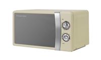 Russell Hobbs RHMM701C-N Manual Microwave Oven Colours Plus 17L 700w Cream