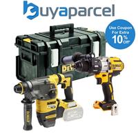 DeWalt DCK2033 Flexvolt 54v DCH333 SDS Hammer DCD996 Combi Drill Bare + Case