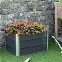 Raised Garden Bed Elevated Metal Planter Box for Vegetables, Herbs, Flowers