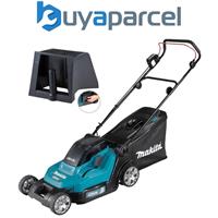 Makita DLM432Z Twin 18v / 36v LXT Cordless 43cm Lawn Mower + Mulching Plug Bare