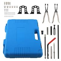Valve Spring Compressor Removal Tool Cylinder Head Service Set For Audi VW BMW