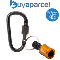 Vaunt Locking Carabiner + Vaunt Keyring Hex Bit Holder Screwdriver Drill Bit