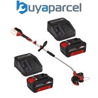 Einhell 3411300 GE-CT Power X-Change Grass Trimmer 36V + 2 x 4AH Battery Pack