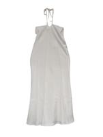 CHRISTOPHER ESBER Loophole Tie Waist Silk Midi Skirt White Size UK 4 NEW RRP 440