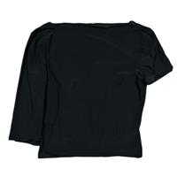 TALIA BYRE Low Back Tshirt Asym Ladies Black Size:M NEW RRP: 200