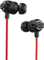 JVC HAFX1X XTREME XPLOSIVES HEADPHONES IN EAR WIRED BUDS EARPHONES BLACK RED