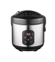 Lakeland Digital Rice Cooker Keep Warm Function 4-6 portions 1L Silver & Black