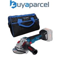 Bosch GWS V-10 115mm Brushless Cordless 18v Angle Grinder + 16 BAP Shoulder Bag