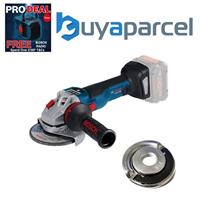 Bosch GWS V-10 115mm Brushless Cordless 18v Angle Grinder + Quick Release Nut