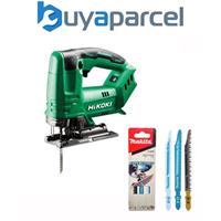 HiKOKI CJ18DAW4Z 18V Cordless Jigsaw Multi Volt Compatible Bare Unit + Blades