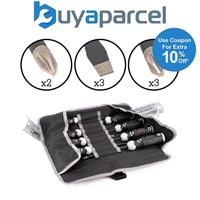 Vaunt X 8 Piece Diamond Tipped Screwdriver Set Magnetic Carbon Steel X1442000