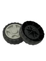 Genuine Set of 2 Front Wheels For Spear & Jackson Scarifier & Raker S1432ESC