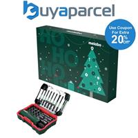 Metabo 2025 Christmas Advent Calendar XMS Tool Advent Gift Screwdriver Bit Set