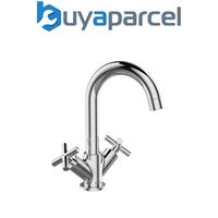 Bristan Naxos Chrome Mono Basin Mixer Tap + Waste + Fixings Monobloc