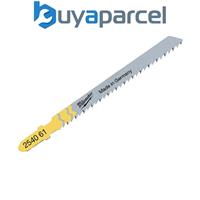 Milwaukee 4932254061 Splinter Free Wood Cut Jigsaw Blade 5 Pack T101B MIL2254061