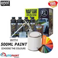 RAPTOR TINTABLE UPOL 3.8L KIT Tough Protective Coating Bed Liner Paint U-POL