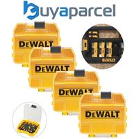 Dewalt TSTAK Mini Tough Case x4 Screwdriver Bit Accessory Fit DT70716 Carry Case