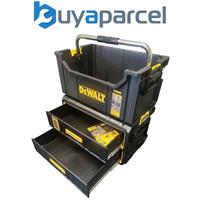 Dewalt Toughsystem 2.0 DS280 Tote Tool Box + 2 Deep Drawer Toolbox Organiser