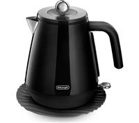 Delonghi KBY3001.BK Jug Kettle Rapid Boil Eclettica 1.7L 3000w Bold Black