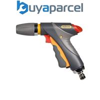 Hozelock 2692 Jet Pro Spray Watering Hose Pipe Gun Garden 3 Spray Patterns