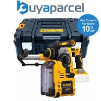 Dewalt DCH273N XR 18v SDS Brushless Hammer Drill 3 Mode + Dust Extractor + TSTAK