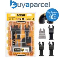 Dewalt DT20761 Multi Tool Accessory Blade Set 5 Piece + Toughcase DCS355 DCS356
