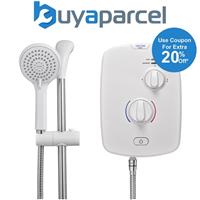 Triton JADE 4 9.5KW White Electric Shower- T80XR Zante Caselona Trance T100xr