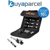 Vaunt Auger Drill Stubby Set 110mm - 7 Piece 10mm 12mm 14mm 16mm 18mm 20mm 25mm