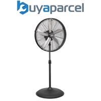 Sealey HVF20PO Industrial High Velocity Oscillating Pedestal Fan 20" 230V