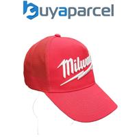 Milwaukee Adjustable Red Baseball Cap Hat