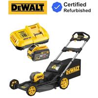 Dewalt DCMWP500N FlexVolt XR Brushless 53cm Push Lawn Mower 54V + Bag 1 x 9ah