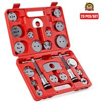 23x UNIVERSAL HEAVY DUTY BRAKE CALIPER PISTON REWIND WIND BACK TOOL KIT UK