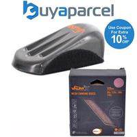 Vaunt Hand Shaped Sanding Block x25 125mm MESH Sanding Sheets V1439000 X1357013