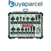 Bosch 2607017473 PRO Router Bit Mixed Set, 15 Piece BPA607017473