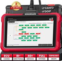 2025 KINGBOLEN K10 Pro Car Diagnostic Tool OBD2 Scanner All System Bidirectional